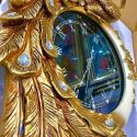 Đồng hồ chim công vàng - phong cách châu Âu cổ điển 4